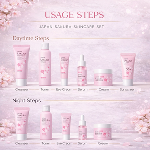 Japan Sakura Skincare Set – 6 PCS set