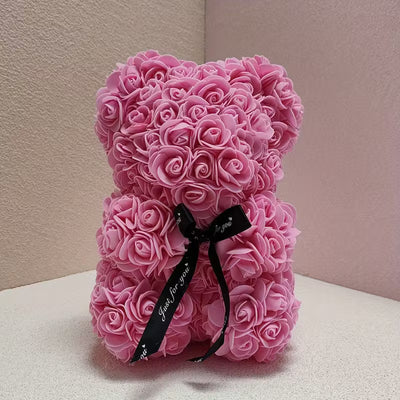 Light Pink Rose Teddy Bear