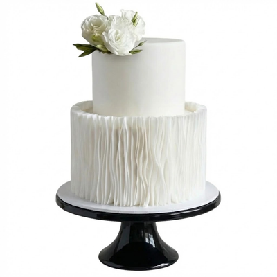 White Elegant cake