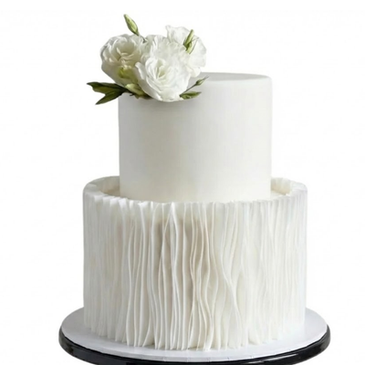 White Elegant cake