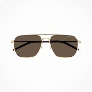 Mont Blanc MB0367SA Men's Sunglasses