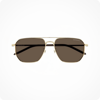 Mont Blanc MB0367SA Men's Sunglasses