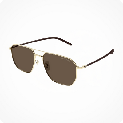 Mont Blanc MB0367SA Men's Sunglasses