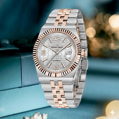 PAGANI DESIGN 3D Rhombus Dial Automatic Watch For Men 40.5mm | PD-YS027