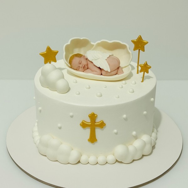 Heaven’s Blessing – Christening Angel Cake