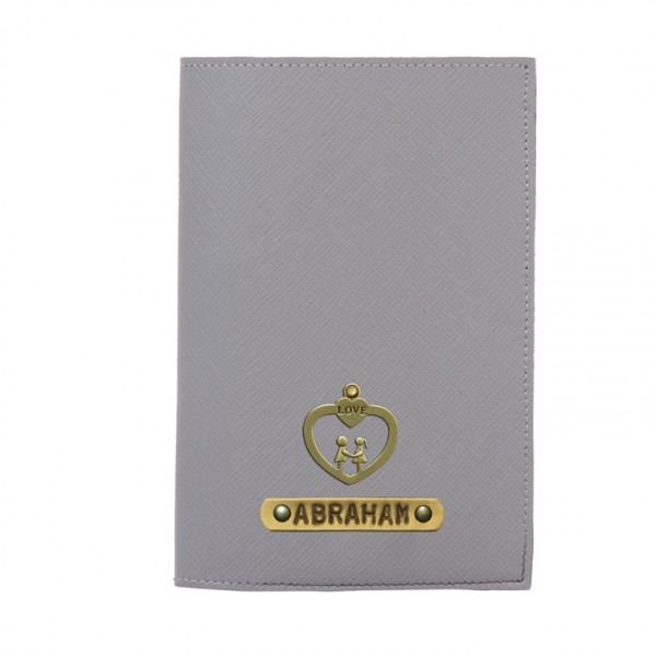 Personalized Passport Cover - Ash