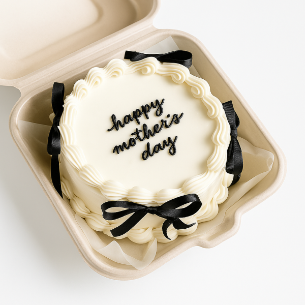 Mother’s Day Vanilla Bento Cake