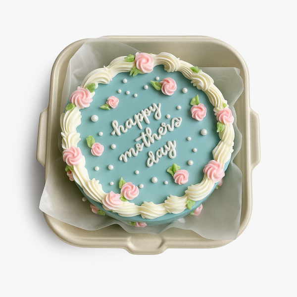 Mother’s Day Vanilla Bento Cake