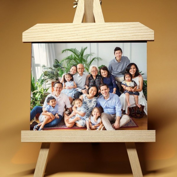 Personalized Family Portrait Canvas Frame