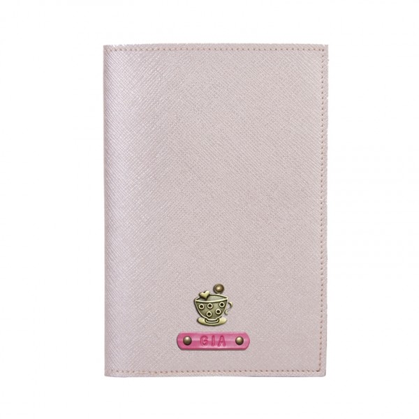 Personalized Passport Cover - Rose Gold