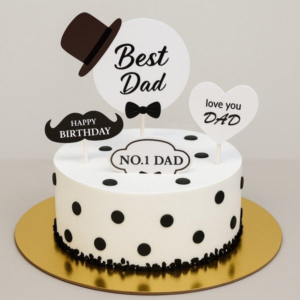 Best Dad Theme Cake