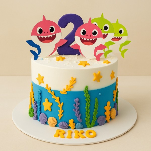 Undersea Party – Baby Shark Cake