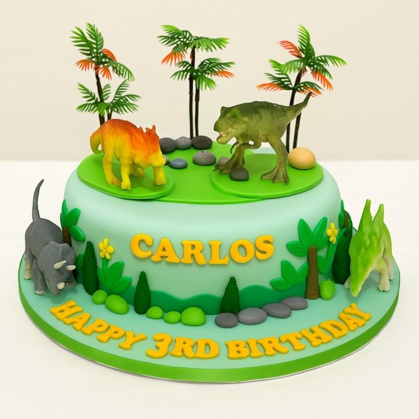 Safari Fondant Cake