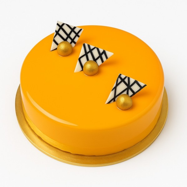 Mango Glazed Cake