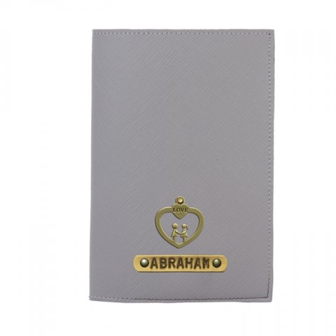 Personalized Passport Cover - Ash