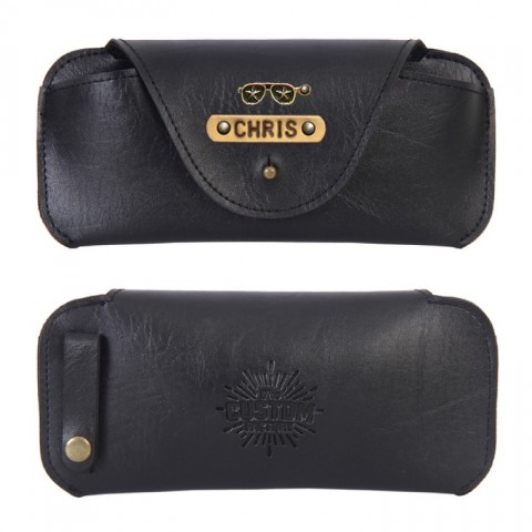 Personalized Sunglass Cover - Carbon Black