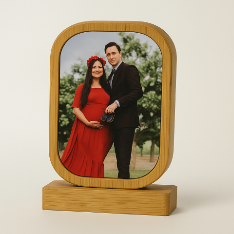  Personalized Wooden Tabletop Photo Frame