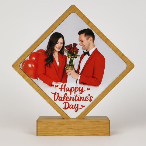 Personalized Happy Valentine’s Day Table Frame