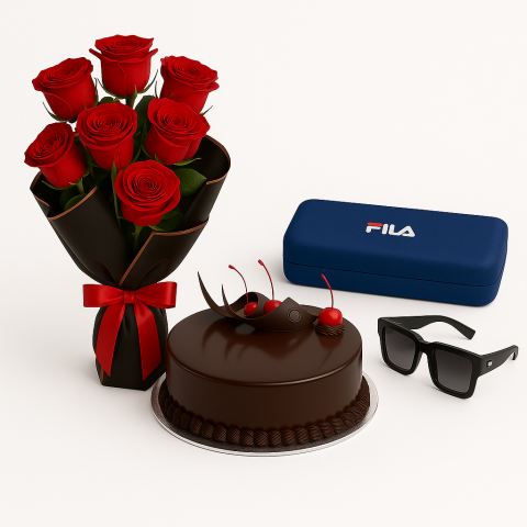 Premium Celebration Gift Combo – Fila Edition