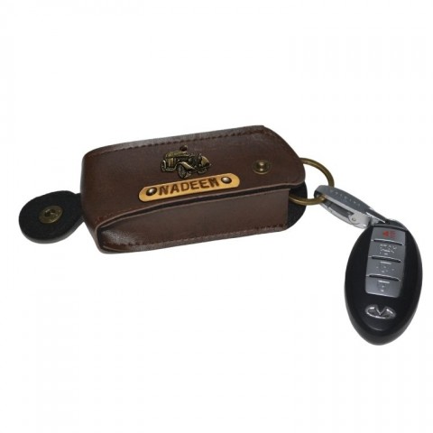 Personalized Car Keychain - Coffee