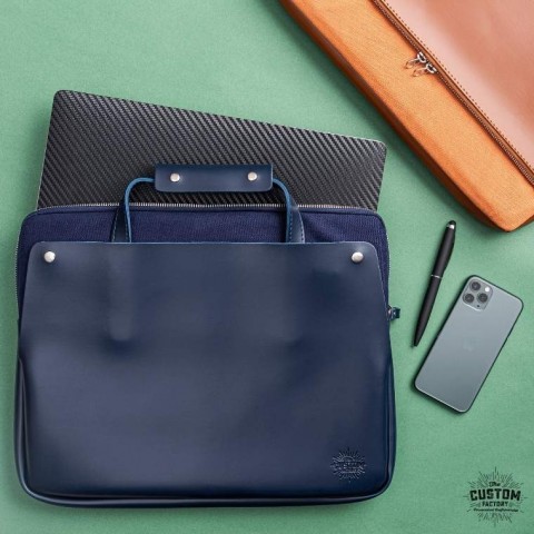 Laptop Bag - Navy Blue