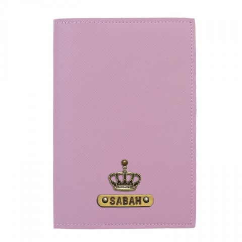 Personalized Passport Cover - Lavender