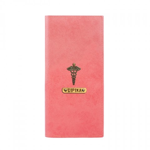 Personalized Travel Wallet - Peach