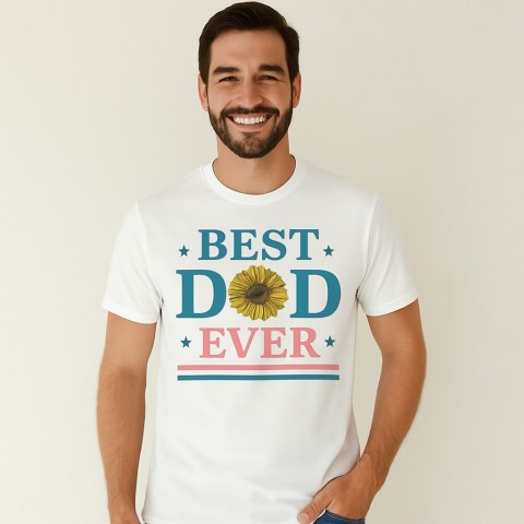 Personalized Best Dad Ever T-Shirt