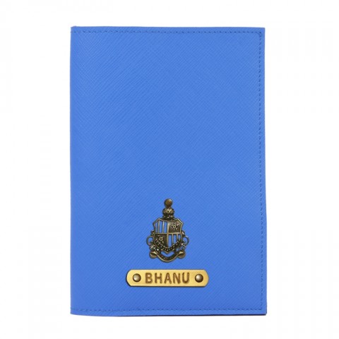 Personalized Passport Cover - Royal Blue
