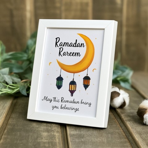 Personalized Ramadan Kareem Frame