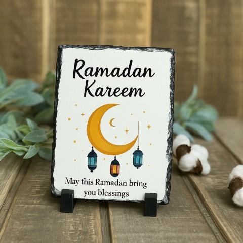 Personalized Ramadan Kareem Stone Frame